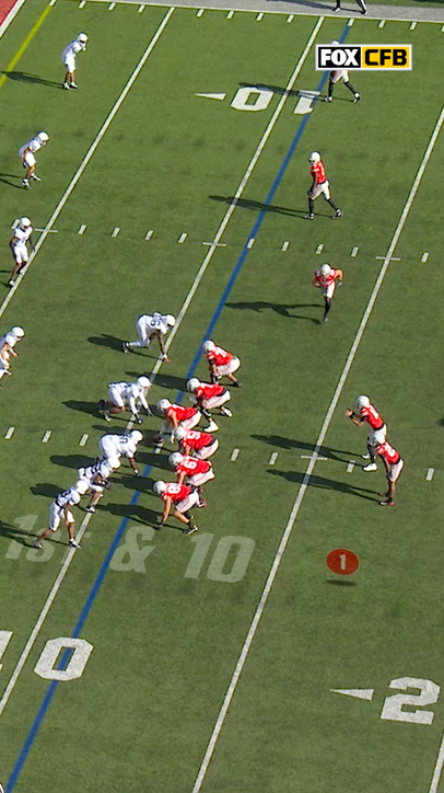 JEREMIAH SMITH with a CRAZY touchdown 😤💨