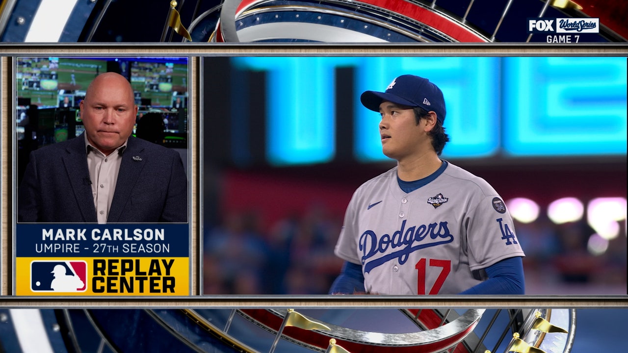 Mark Carlson on why Shohei Ohtani is granted more warm up time in-between innings