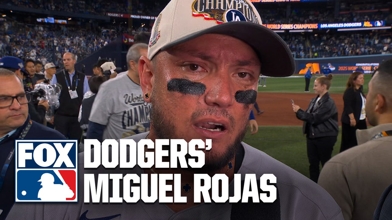 Miguel Rojas gets emotional describing game-tying HR in World Series: ‘Biggest spot in my life’