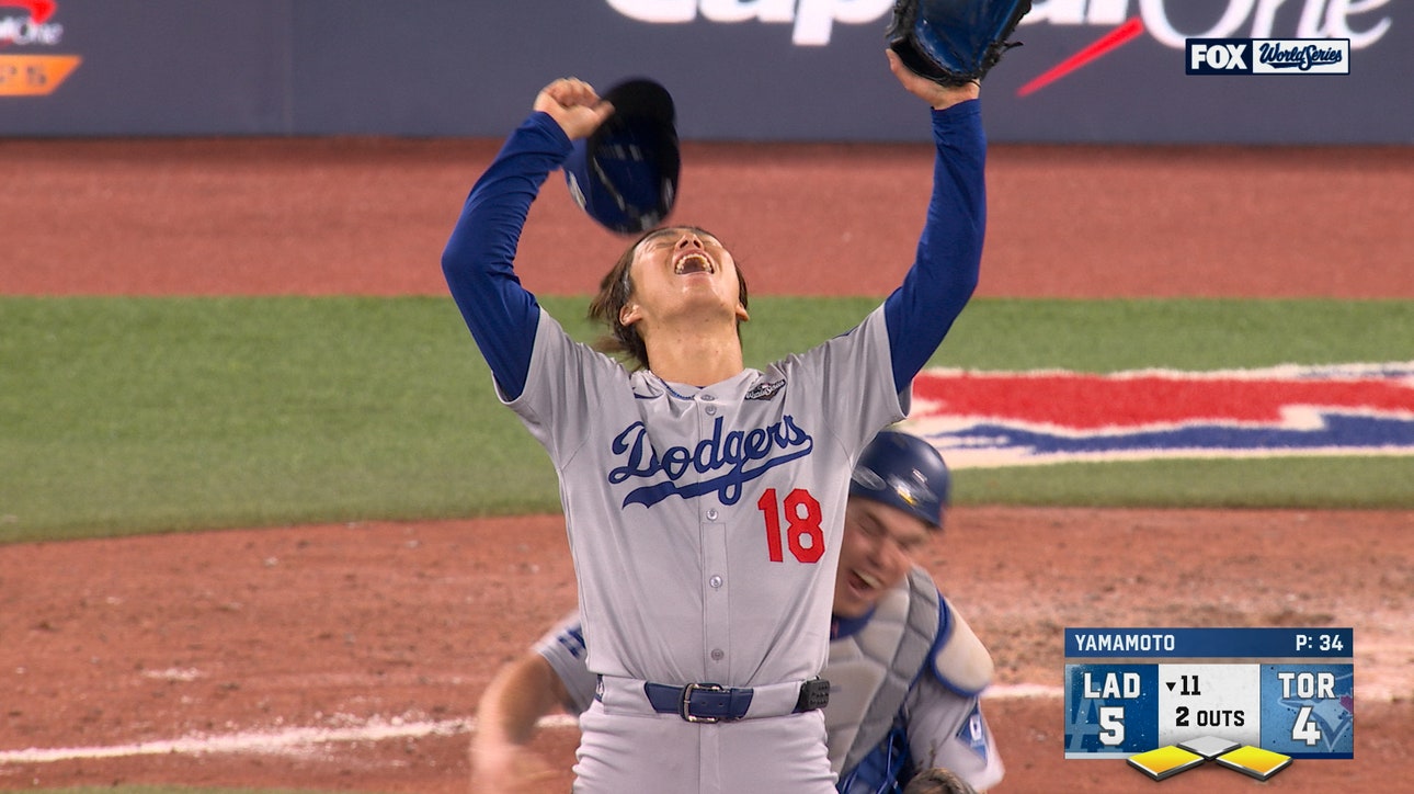 Los Angeles Dodgers CELEBRATE after winning 2025 World Series 