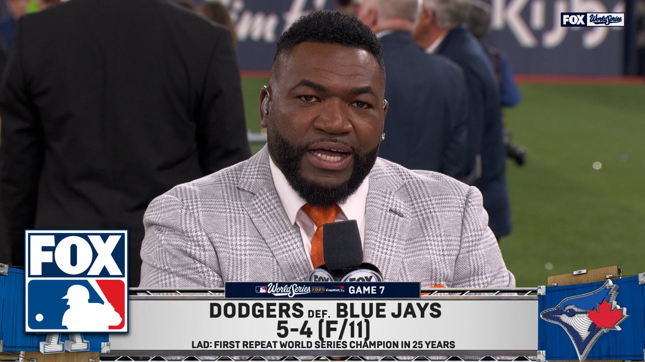 INSTANT REACTION 🚨 Big Papi, A-Rod & Jeter react to Dodgers winning back-to-back World Series