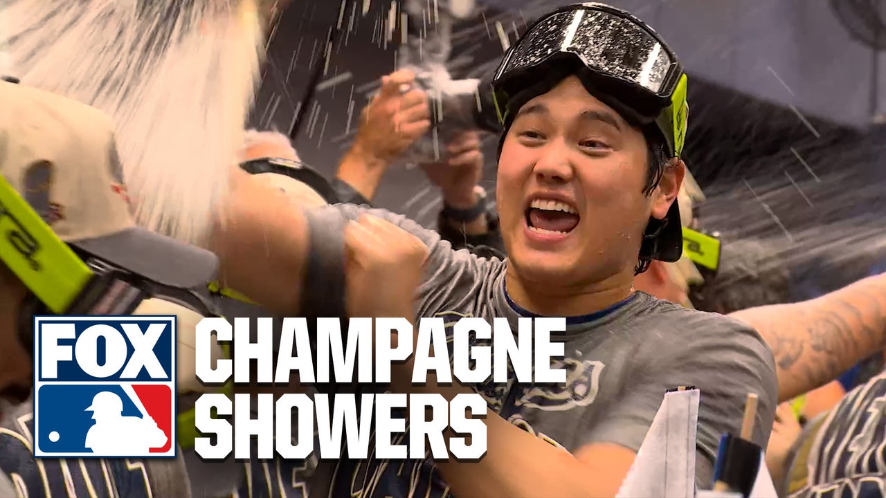 Dodgers' EPIC Locker Room Celebration 🍾 2025 World Series