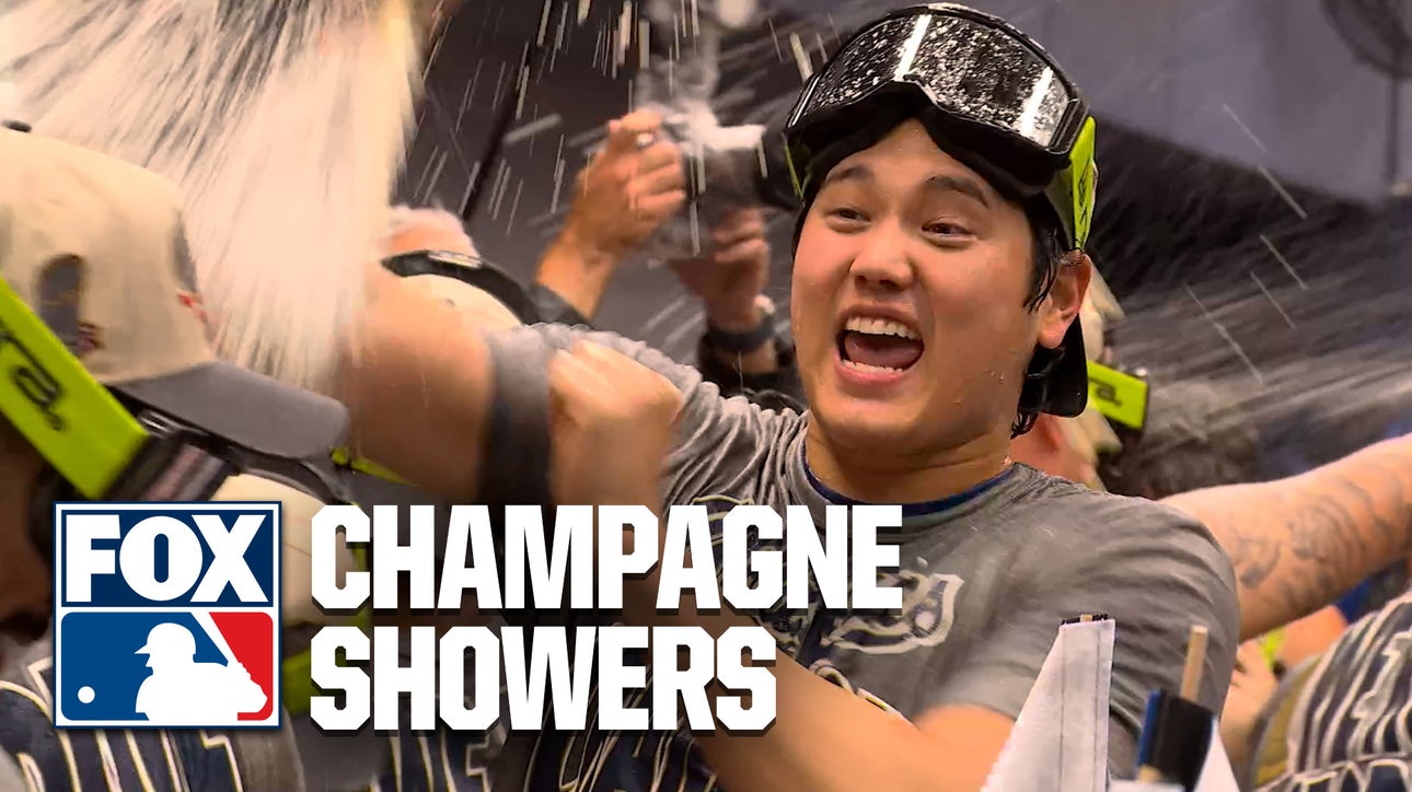 Dodgers' EPIC Locker Room Celebration 🍾 2025 World Series Champions