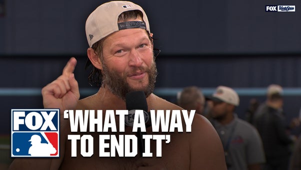 Clayton Kershaw gets EMOTIONAL looking back at his Dodgers career, grateful for 3rd WS title 🥹