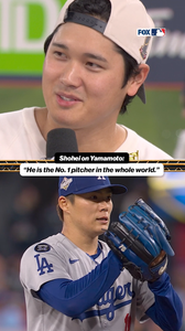 'He is No. 1 in the world' 🌎 Shoehi on Yamamoto's pitching