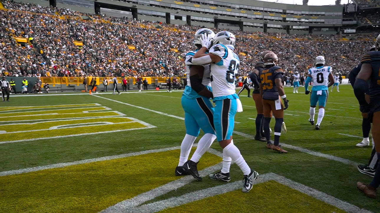 Panthers' Rico Dowdle rushes for a five-yard touchdown vs. Packers | NFL Highlights