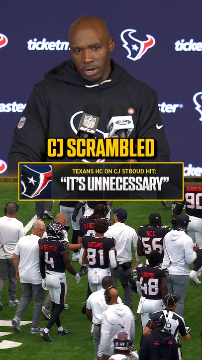 HC DeMeco Ryans speaks on hit that injured CJ Stroud