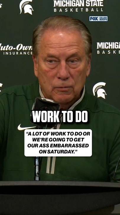 Tom Izzo breaks down Michigan State's performance against Colgate