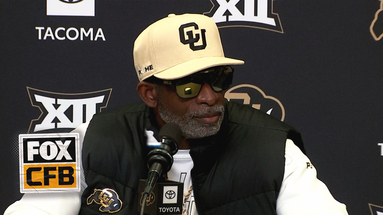 Deion Sanders on Colorado’s loss ahead of West Virginia matchup | FOX College Football