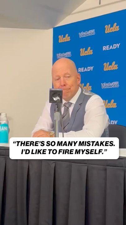 Mick Cronin wasn’t happy with what he saw from his Bruins 😤🏀