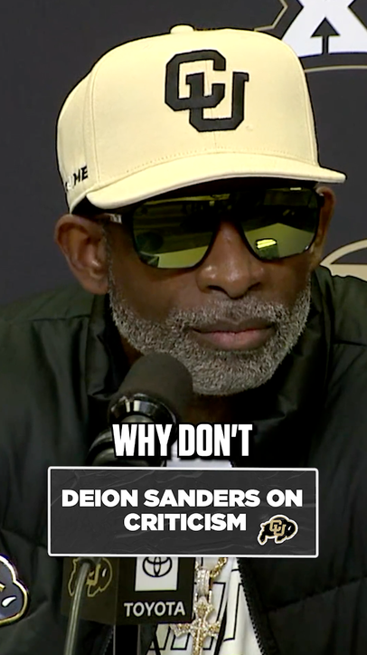Deion wants to shield his players from the media