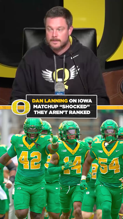 HC Dan Lanning gave Iowa their flowers ahead of matchup 🌹