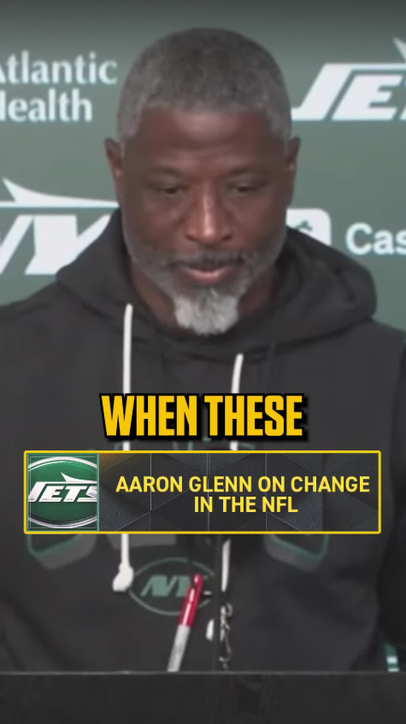 🗣️ Aaron Glenn sounds off on change 🏈