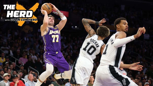 Luka Doncic scores 35 in Lakers win over Spurs, Is Los Angeles a title contender? | The Herd