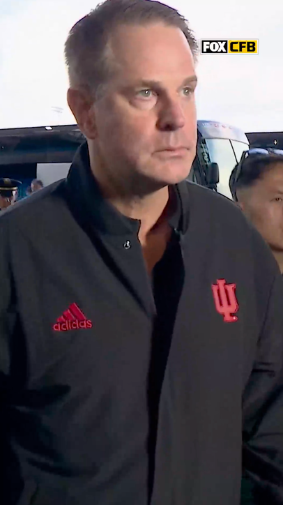 Curt Cignetti rolls in like he owns the place 