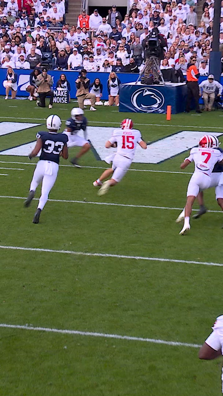 Mendoza 18-yard TD highlight
