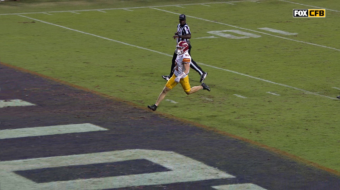 Aiden Flora returns punt 79 yards for TD, giving Iowa State lead over TCU