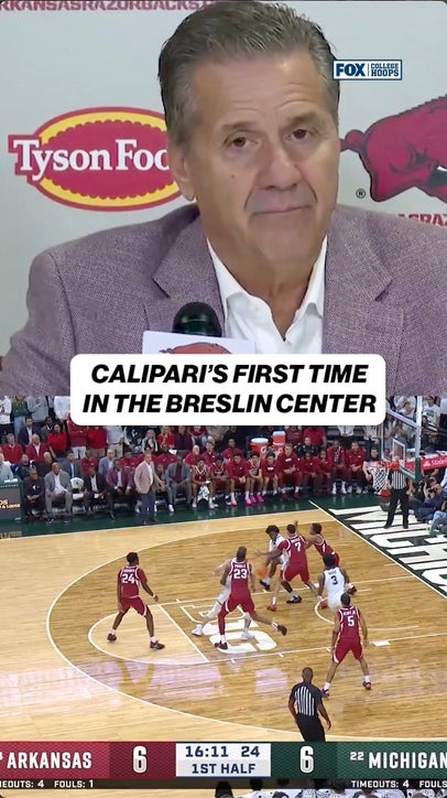 John Calipari: 'They tell me their arena is crazy' 🗣️