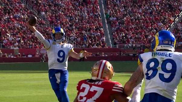 Rams’ Matthew Stafford hits Davis Allen for touchdown vs. 49ers, his 400th career passing TD | NFL Highlights