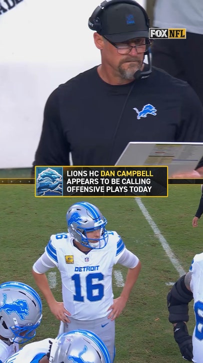 Dan Campbell taking over the play calling 👀