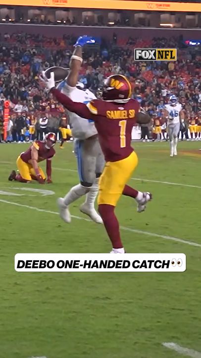 Deebo Samuel makes INCREDIBLE grab 😱