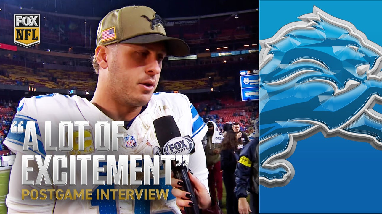 Lions' Jared Goff on Dan Campbell play calling in win: 'Thought he did a great job'