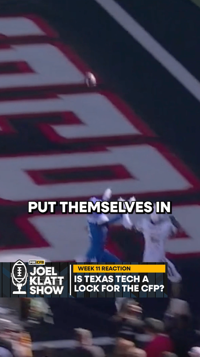 Is Texas Tech a lock for the CFP? 🤔