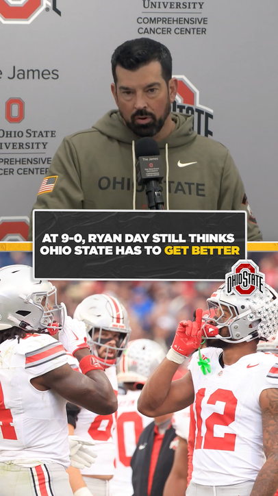 Ryan Day and the Buckeyes are still hungry 👀🍴🔪