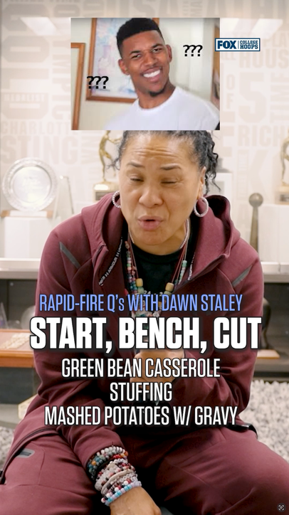Start, Bench, Cut: Thanksgiving side dishes with Dawn Staley 🍽️