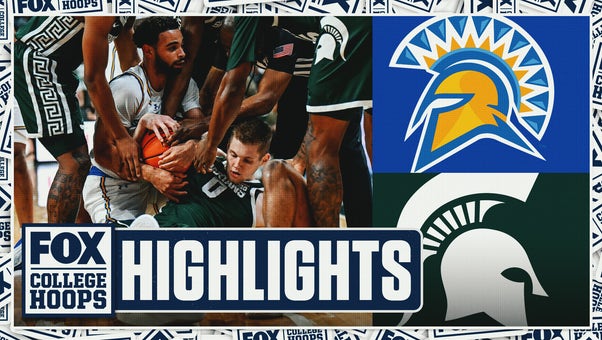 San José State Spartans vs. No. 17 Michigan State Spartans Highlights | FOX College Hoops