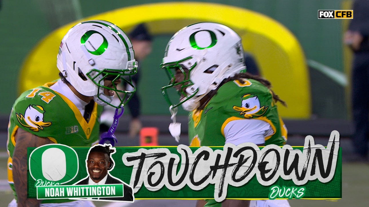 Noah Whittington rushes for UNREAL 40-yard TD, extending Oregon's lead over Minnesota