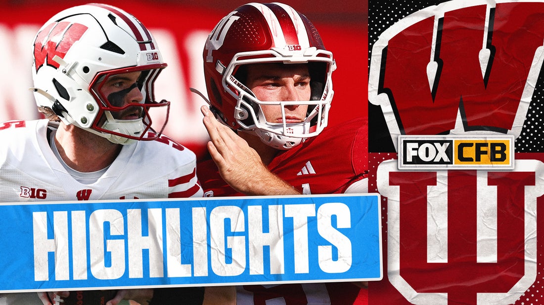 Wisconsin Badgers vs. No. 2 Indiana Hoosiers Highlights | FOX College Football