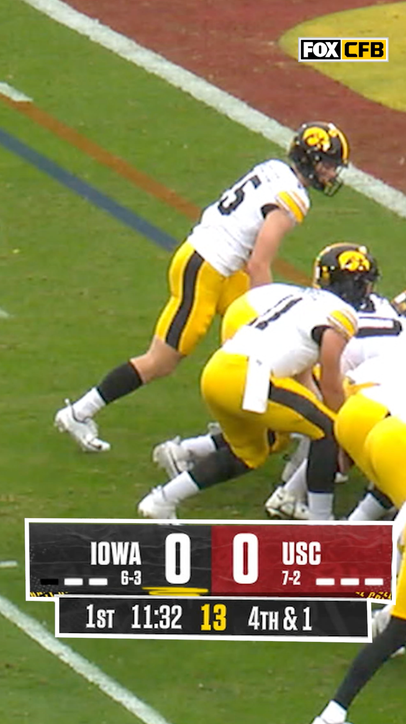 Iowa vs USC bringing the heat 🔥🏈