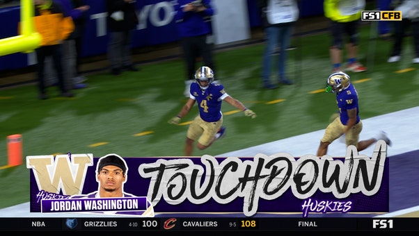 Jordan Washington breaks free for 68-yard rushing TD, extending Washington’s lead over Purdue