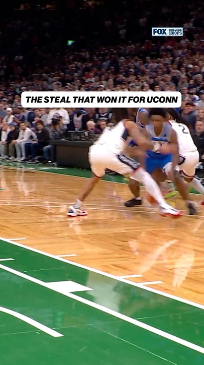 The steal that sealed it for UConn