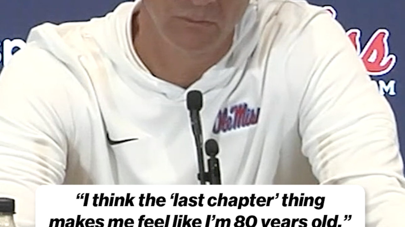 Is this Lane Kiffin's last chapter at Ole Miss? 🤔