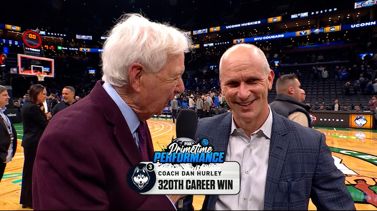 Dan Hurley on No. 3 UConn's CLASSIC win over No. 7 BYU ⭐️ Primetime Performance