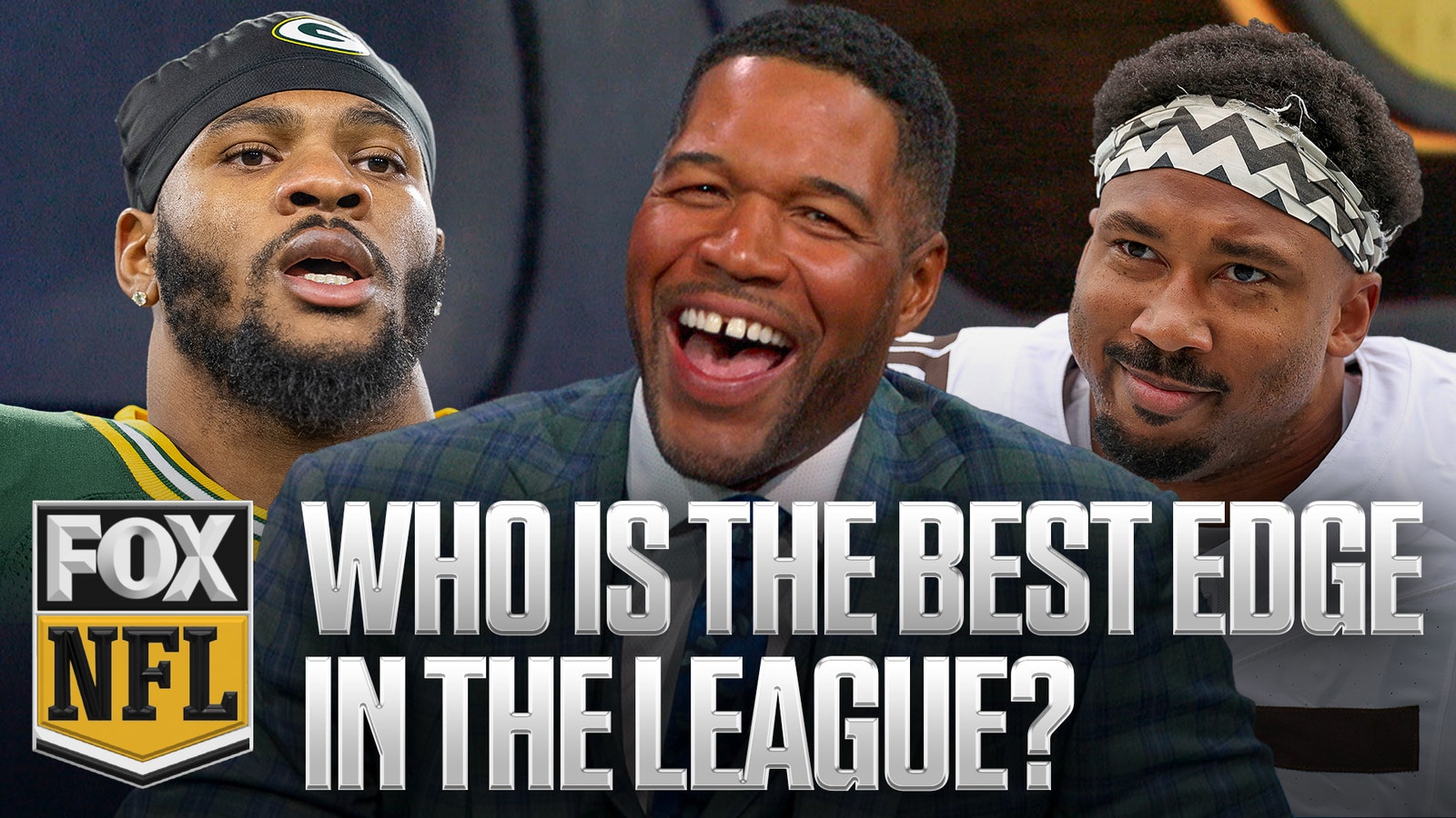 Why Michael Strahan believes Myles Garrett is a better pass rusher than Micah Parsons 👀