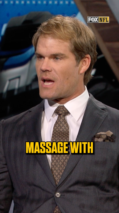 My two couple's massage partners: my wife... AND COOPER MANNING 🤣