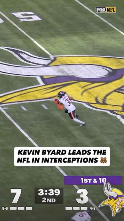 Kevin Byard with his league-leading 5th interception! 🐻