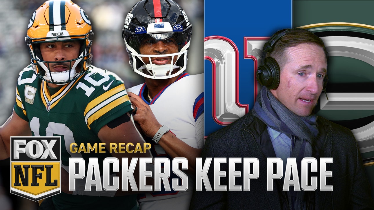 Drew Brees IMPRESSED with Packers overcoming injuries to defeat Giants 🙌 ‘They made the most of it’