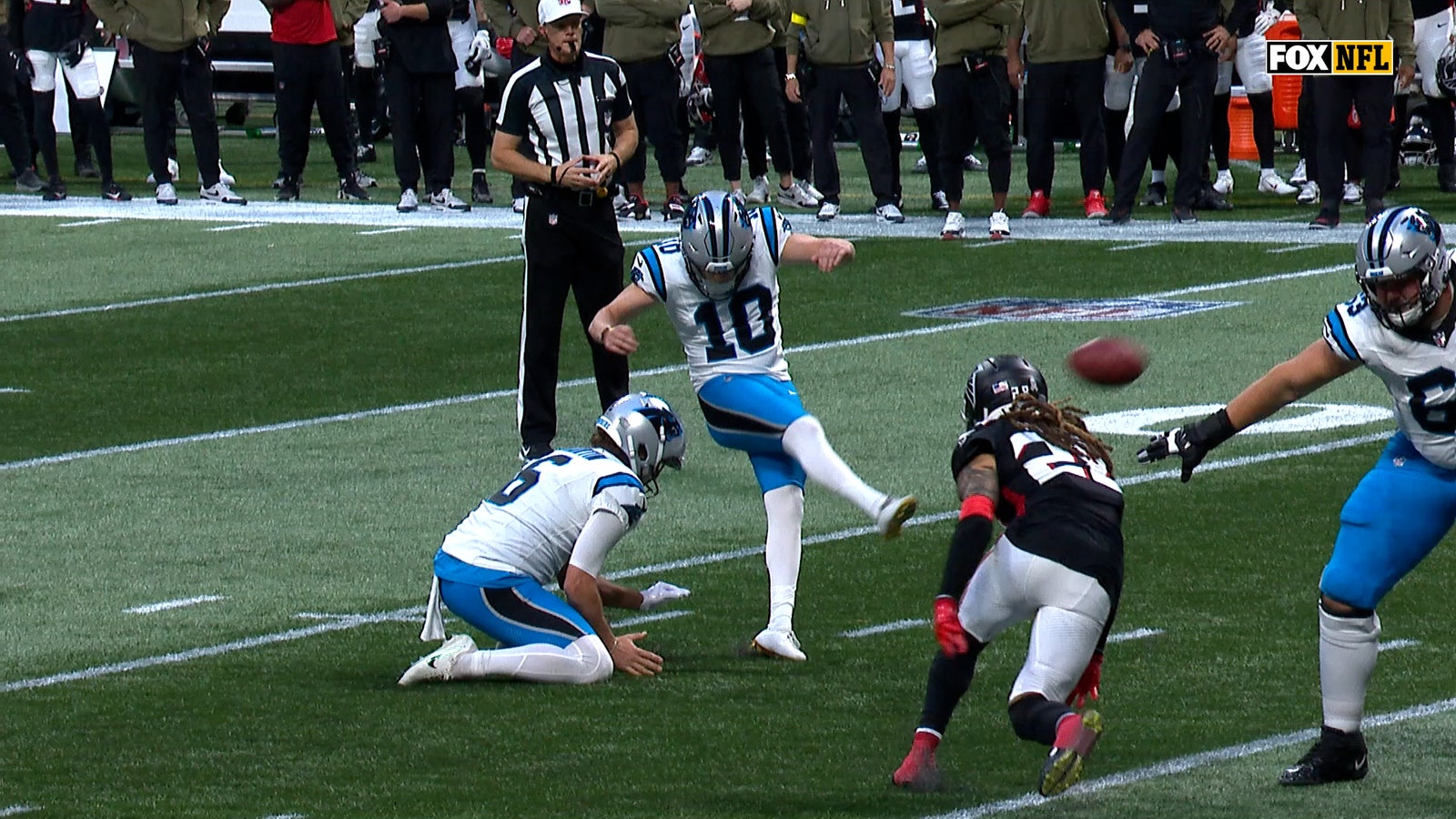 Ryan Fitzgerald acertou um FG de 28 jardas que venceu o jogo na prorrogação, dando aos Panteras uma vitória em Atlanta. Destaques da NFL