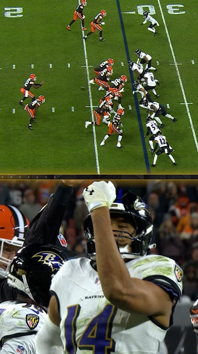 He did the Shedeur Sanders Watch Celly after sacking him 😳