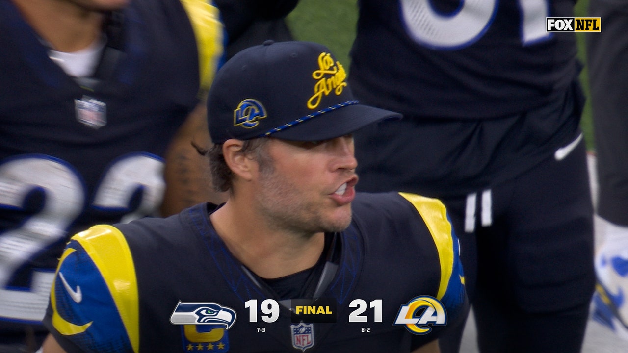 Jason Myers Misses 61-Yard Field Goal as Seahawks Fall 21–19 to Rams | NFL Highlights