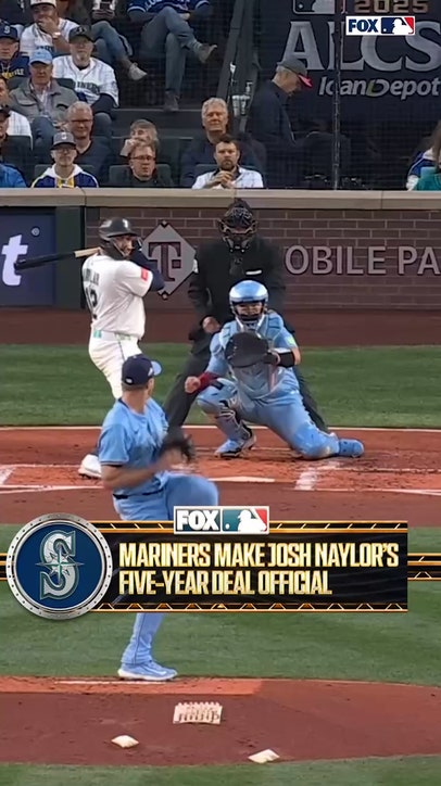 The Mariners signed Josh Naylor to a five-year, $92.5 million contract extension 🔱