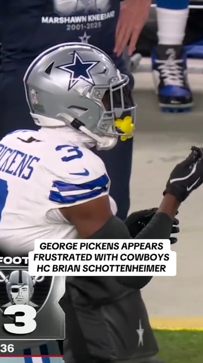 George Pickens is frustrated with HC Brian Schottenheimer 👀