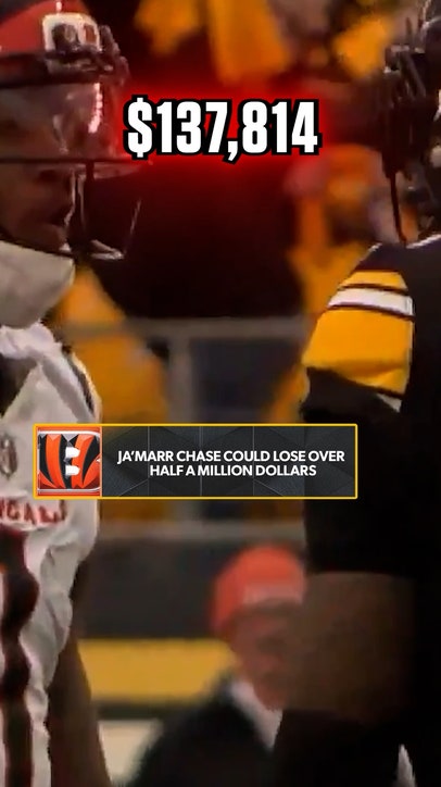 Ja'Marr Chase could lose OVER $500 thousand with a 1-game suspension 😳