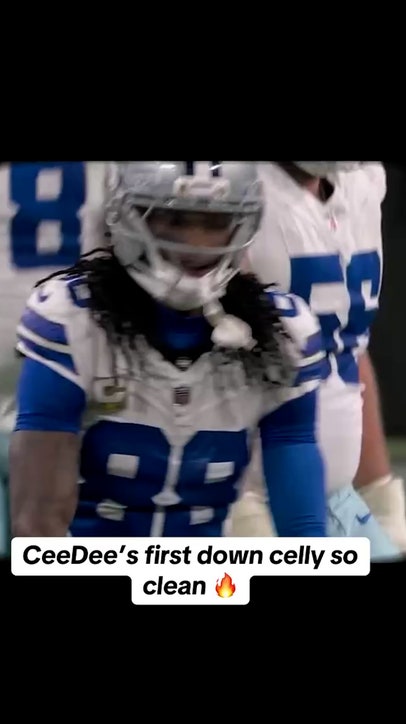 Check out CeeDee Lamb's first down celly 🔥