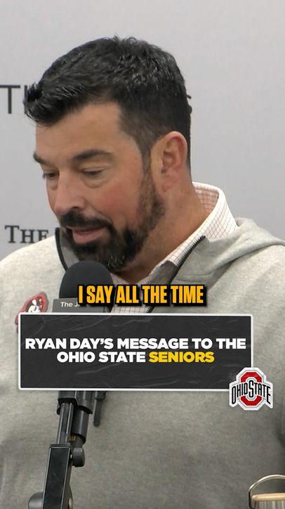 Ryan Day's message for Ohio State seniors ahead of senior day 🗣️