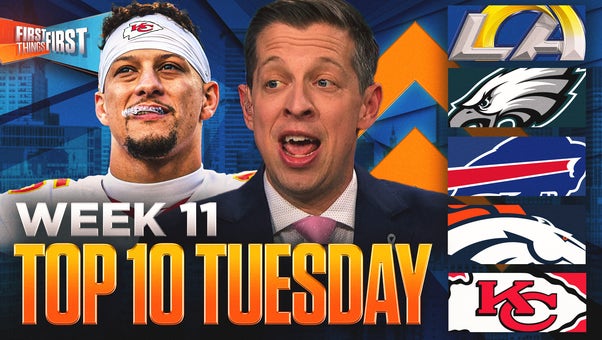 How FAR do the Chiefs FALL in Danny’s Top 10? 🤯📉 | First Things First